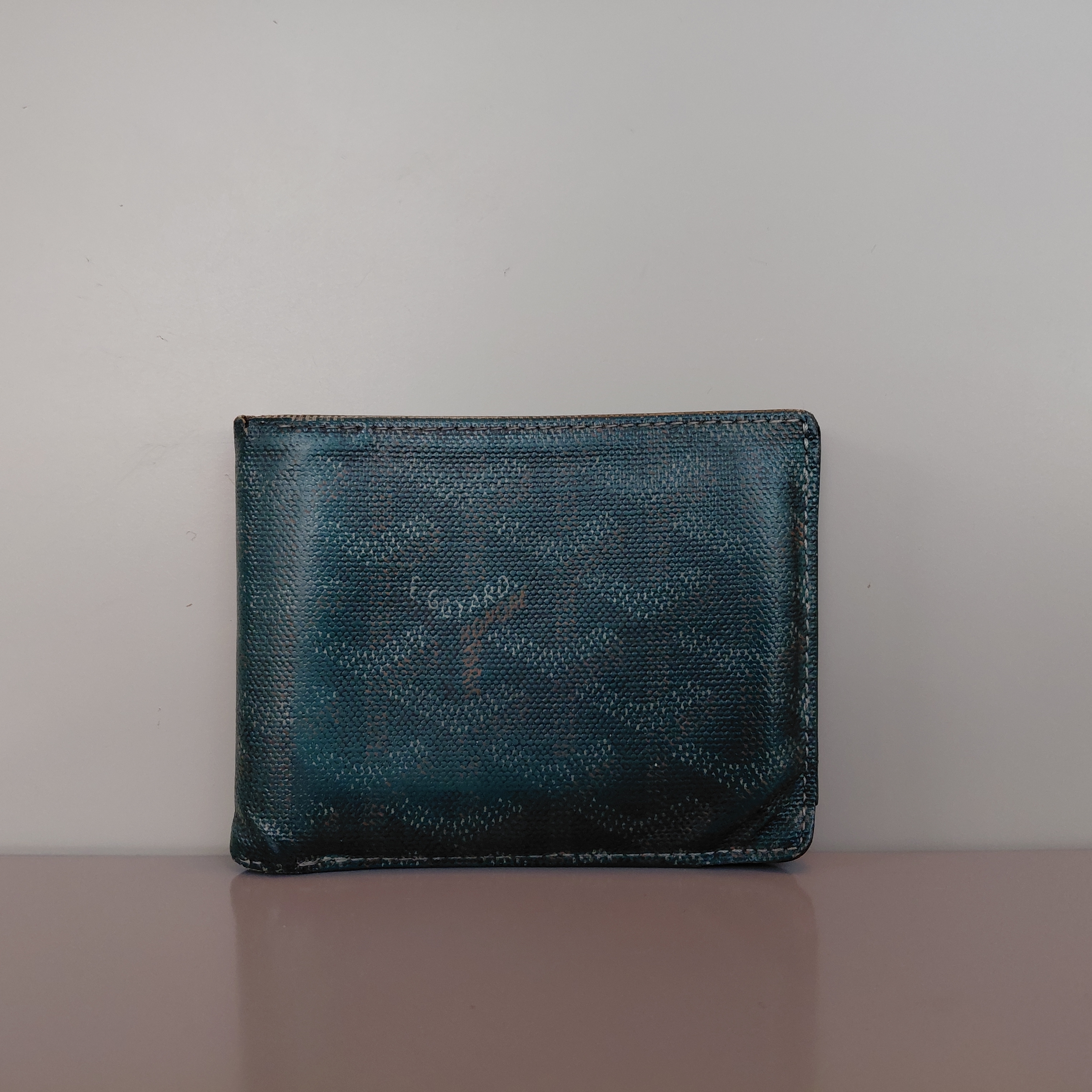 Goyard Paris Signature Mens Leather Wallet